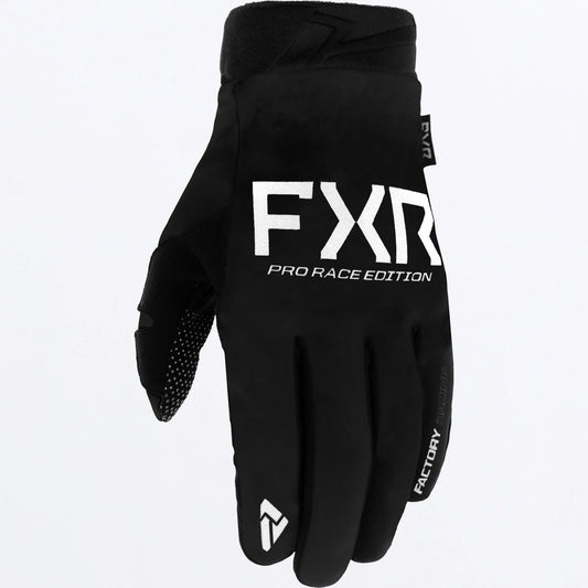 FXR Cold Cross Ultra Lite Glove Black and White Size 2XL