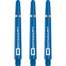 Datadart Signature Nylon Shafts Short Blue