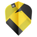 Target Darts Tag Flights Yellow and Black 9-Pack