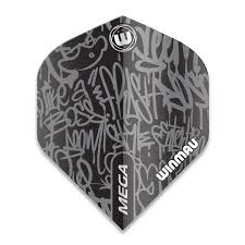 Winmau Mega Standard Flights Black