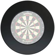 Winmau Plain Black Dartboard Surround