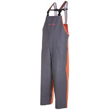 Grundens Hauler Bib Pant Orange/Gray 4XL