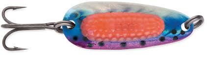 Pixee Blue Fox Rattlin Spoon Red/Blue