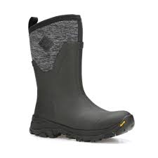 Muck Women Artic Ice Medium Black/Gray Size 6