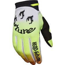 Fox 180 Hello Future Glove White /Yellow XL