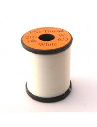 Uni-Thread White 50yd 6/0