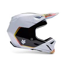 Fox V1 Hello Future Helmet White LG