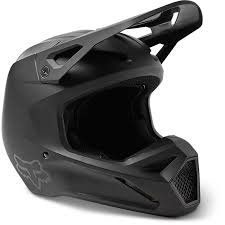 Fox Youth V1 Helmet Matt Black Youth Medium