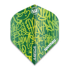Winmau Mega Standard Flights Green