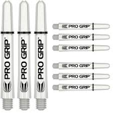 Target Darts Pro Grip Shaft White 9-Pack Medium