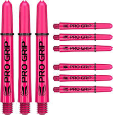 Target Darts Pro Grip Shaft Pink 9-Pack Medium