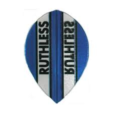Ruthless Darts Flights Pear Blue
