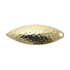 Riptide Fishing Tackle Single Blade Gold Spinner