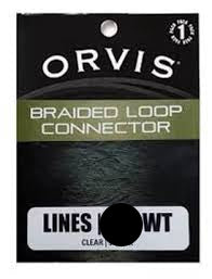 Orvis Braided Loop Connector Clear 6-8wt 3pk