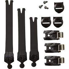 Fox Youth Comp Strap/BLK/Pass-Buckle BLK Kit