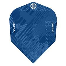 Datadart Grunge Flights Size 6 Blue