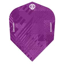 Datadart Grunge Flights Size 6 Purple