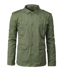 Naturmania Mens Jacket Olive Green XL