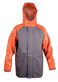 Grundens Hauler Jacket Orange/Gray 3XL