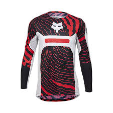 Fox Youth Flexair Impression Jersey Red/White Youth Small