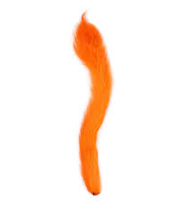 Shor Calf Tail Fluorescent Orange
