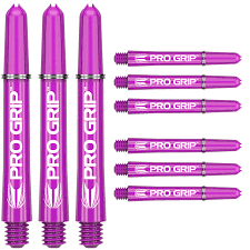 Target Darts Pro Grip Shaft Purple 9-Pack Medium