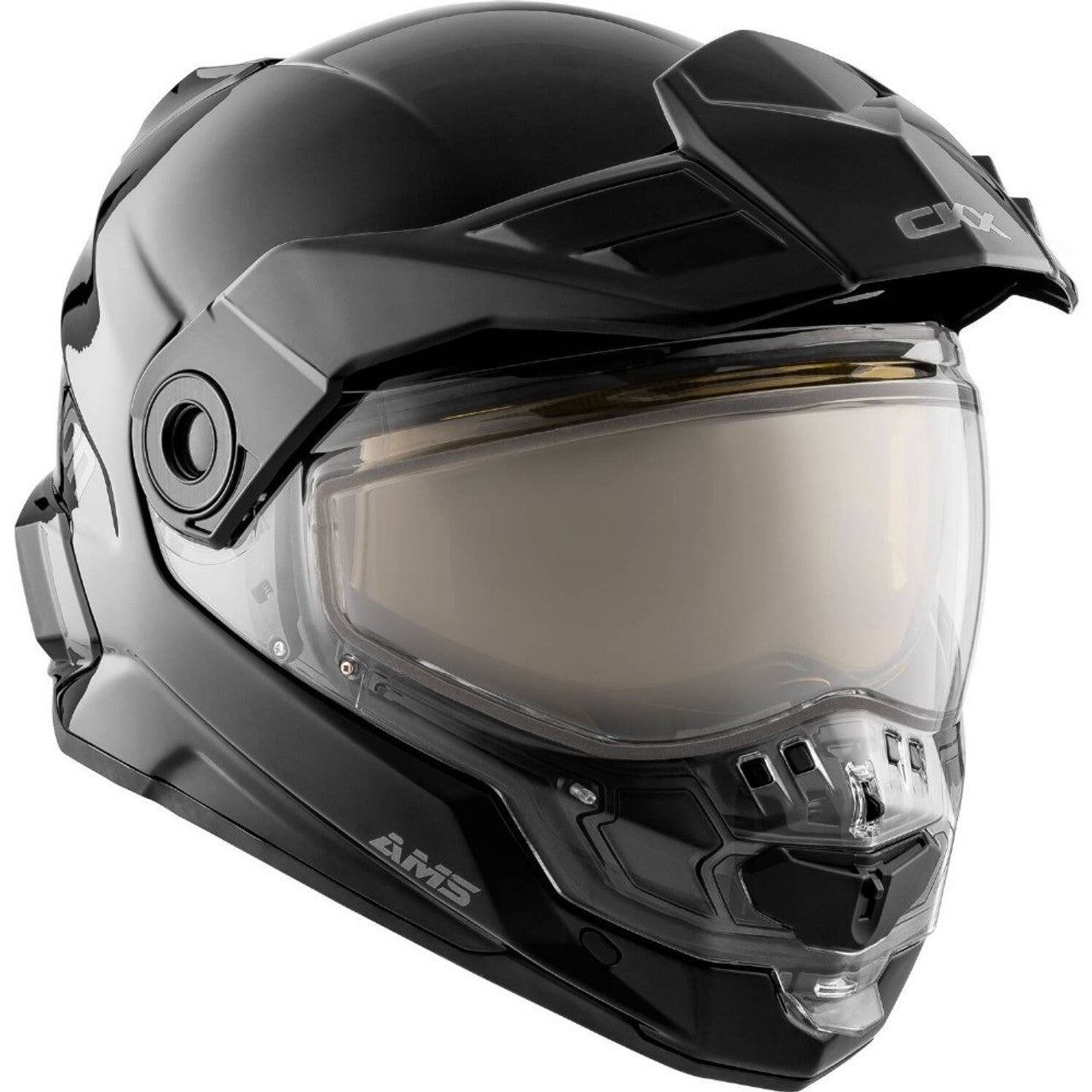 HELM MISSION AMS DL SOLID BK L CKX