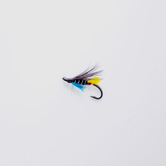 Wet Fly Blue Charm Red Butt #6