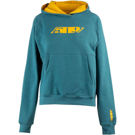 509Legacy pullover Hoodie Women,s Blue Pop Corn 2XL