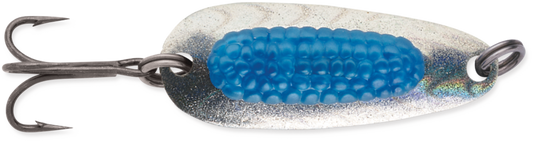 Blue Fox Rattlin' Pixee Spoon Holographic Silver/Blue 7/8oz