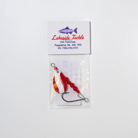 Lakeside Tackle Red Devil Spinner #4