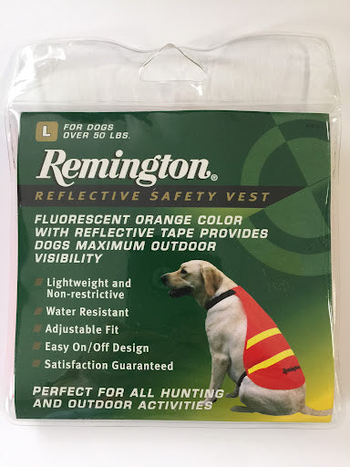 Remington Reflective Safety Vest for Dogs Size L