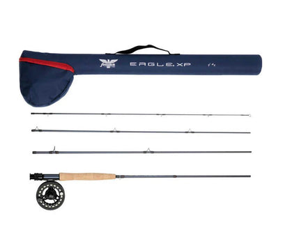 Fenwick Eagle XP Fly Rod Combo 9' 8wt 4pc