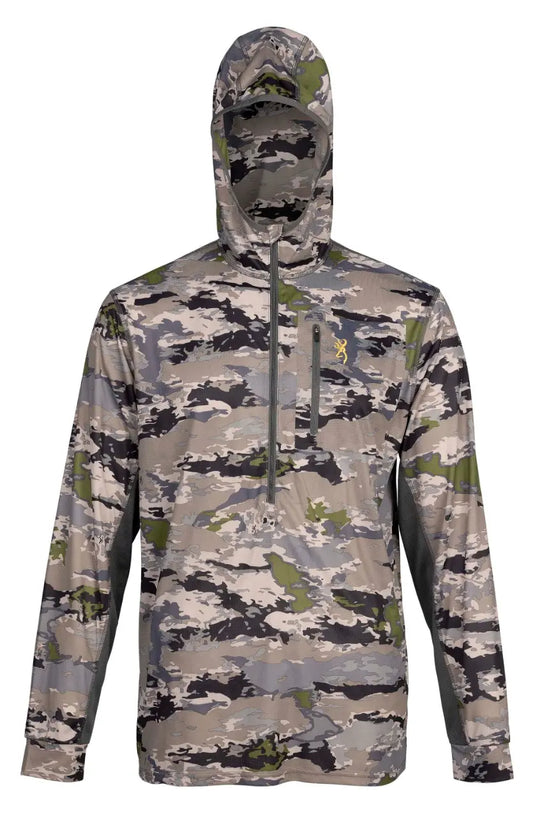 Browning Early Season Hooded Shirt Ovix Size M