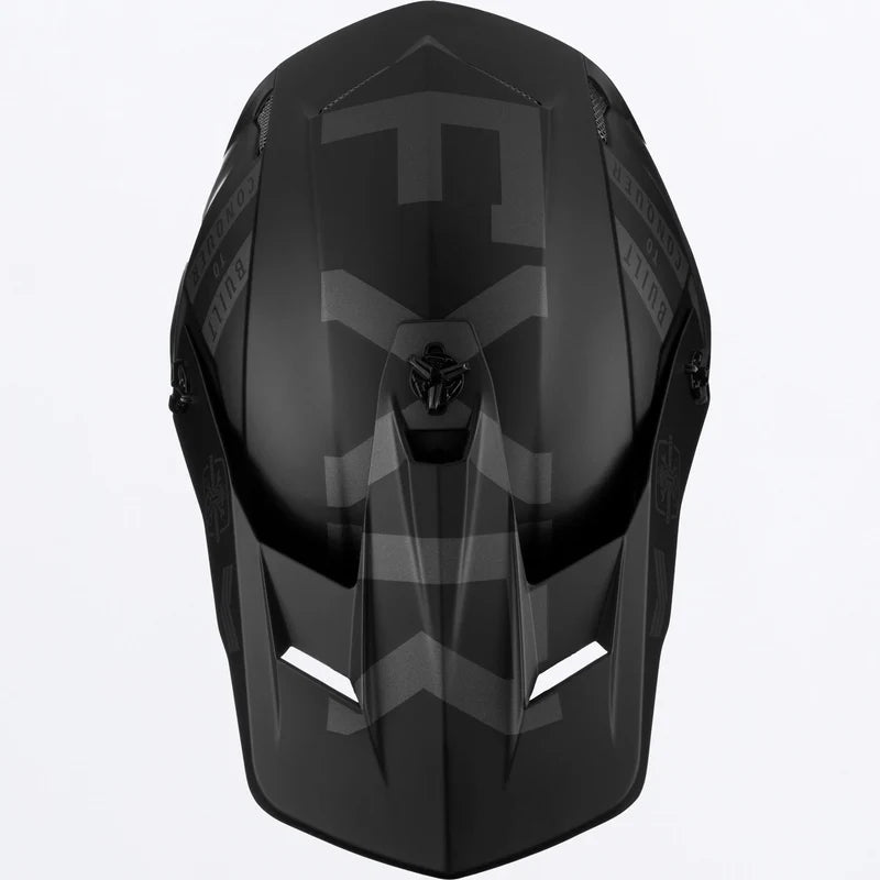 FXR Clutch Gladiator Helmet Black Ops Size L