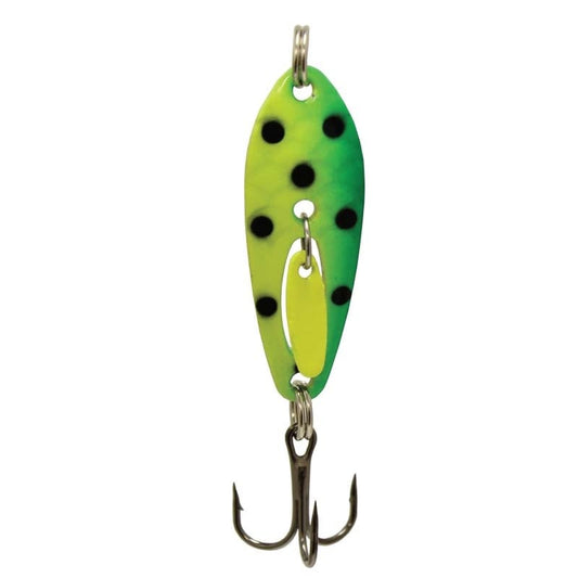 Compac Platinum Clacker 1/16oz Spotted Lime