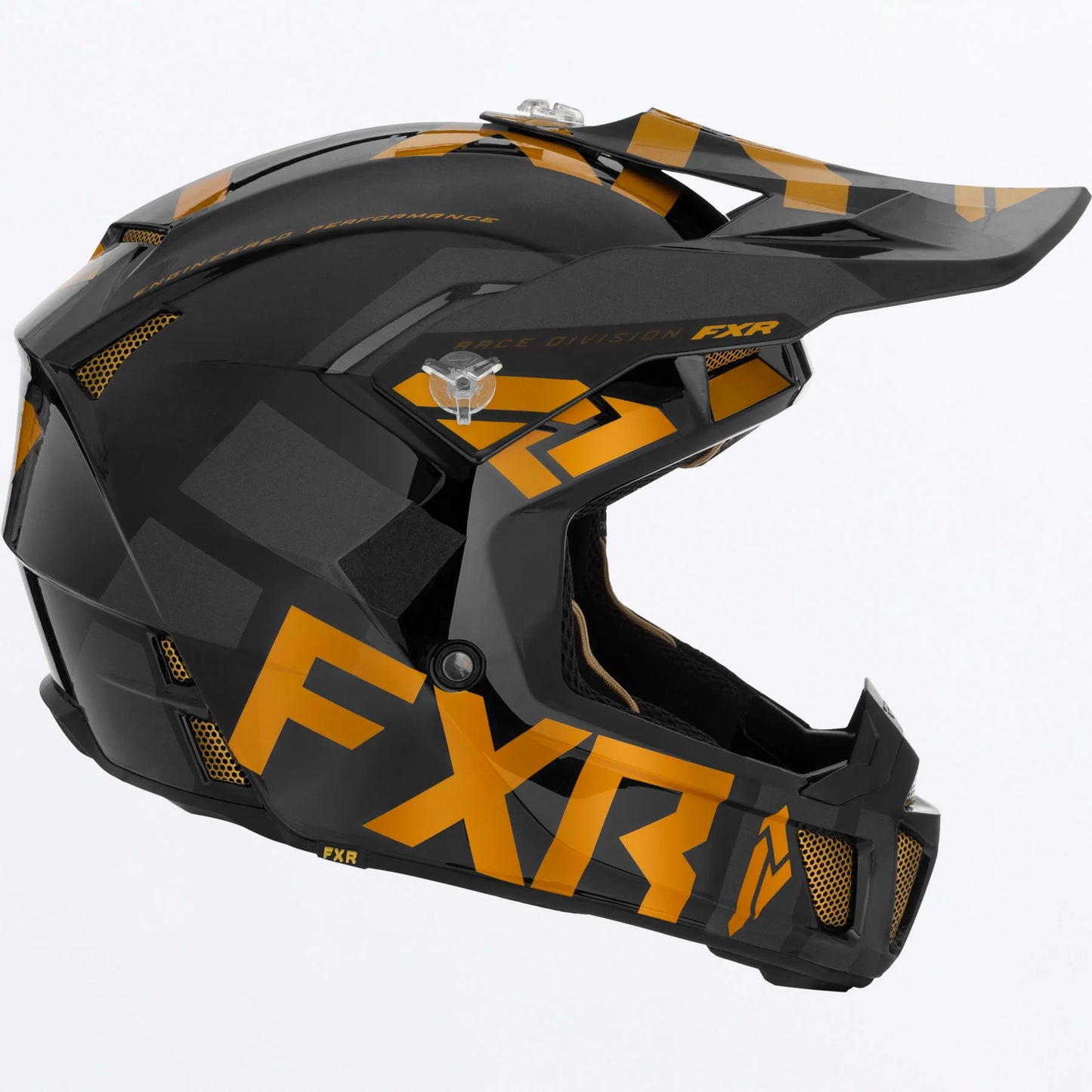 FXR Clutch EVO LE Helmet Black/Gold Size XS