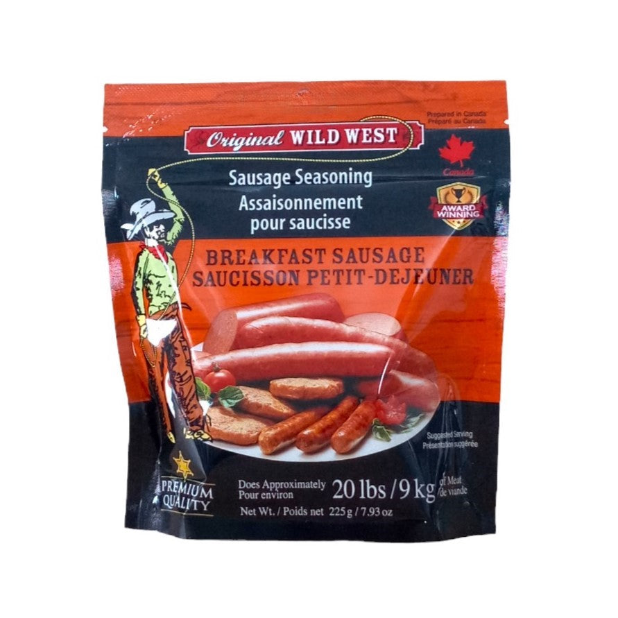 Wild West Sausage Seasoning Breakfast Sausage