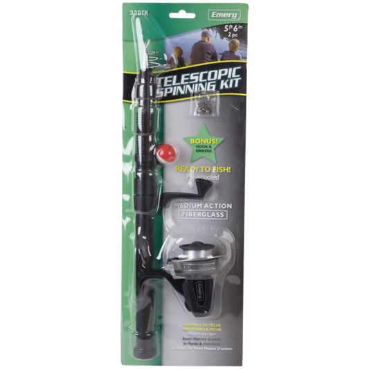CG Emery Spinning Combo Telescopic 5'6"