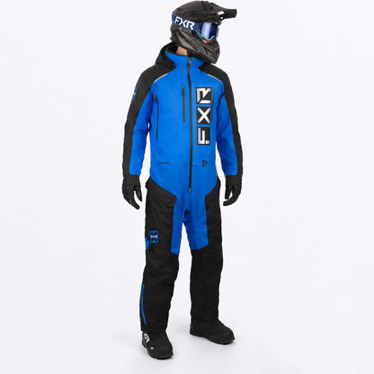 FXR Recruit F.A.S.T. Monosuit Men's Black/Blue Size 3XL