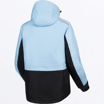 FXR Fresh Jacket Women's Maui Blue and Black Size 8