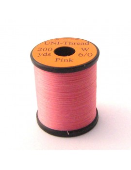 Uni-Thread Pink 50yd 6/0