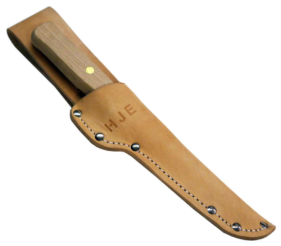 Leather Sheath Gr/River Pelting