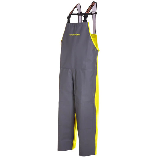 Grundens Hauler Bib Pant Hi-Vis Yellow/Gray 2XL