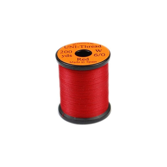 Uni-Thread Red 200yd 6/0