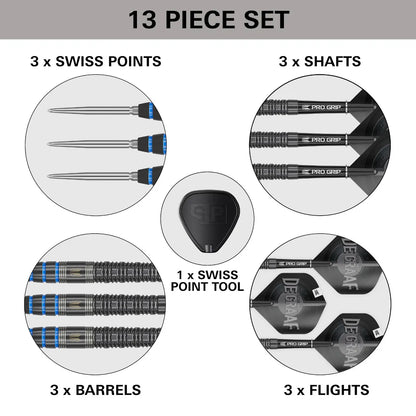 Target Darts Jeffery de Graaf Gen One Dart Dart Set 23 g