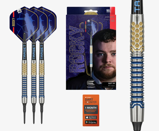 Target Darts Josh Rock Brass Steel Starter Kit