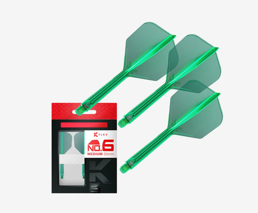 Target Darts K-Flex No. 6 Green Medium