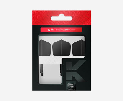 Target Darts K-Flex No. 6 Flight Black Short