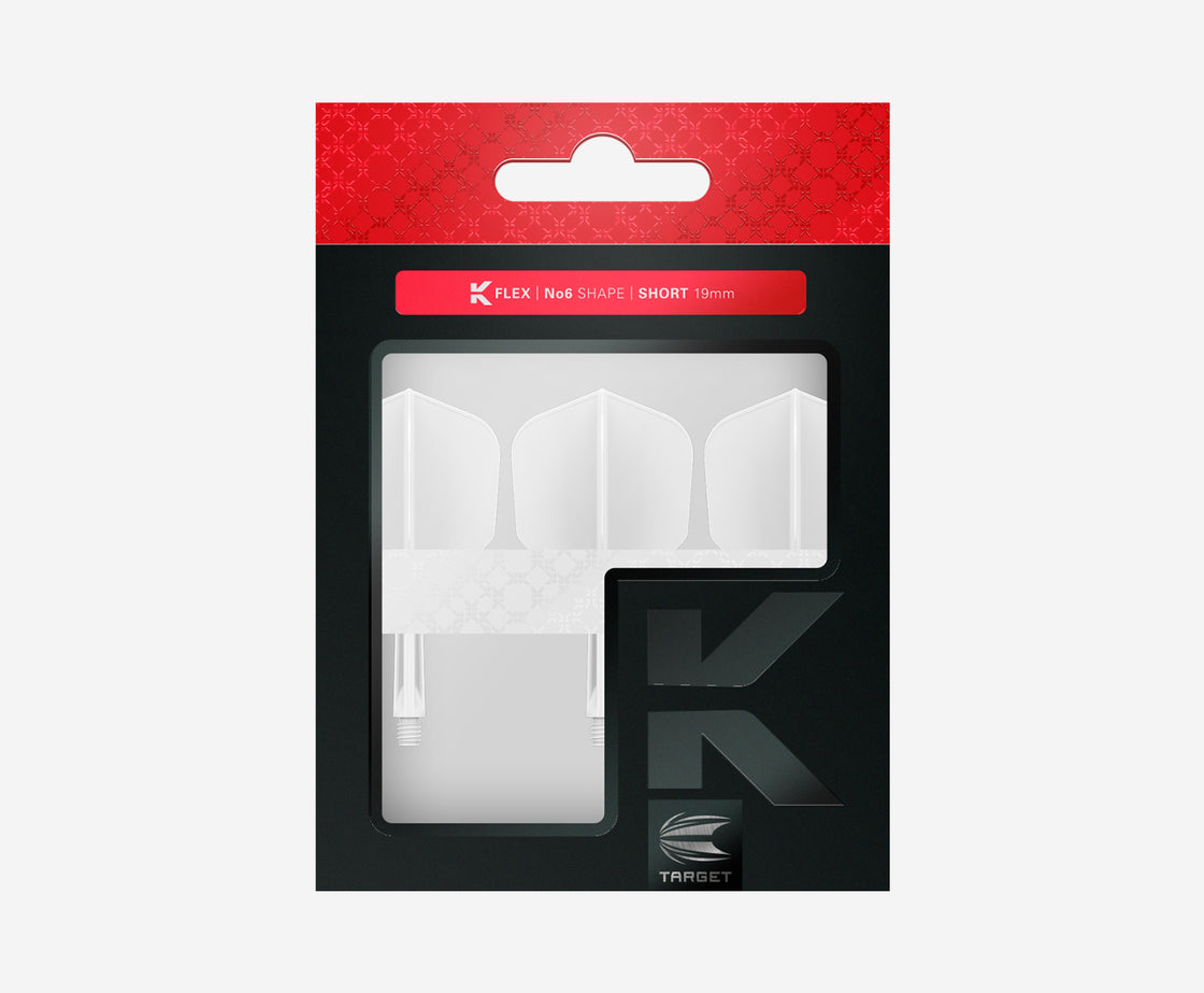 Target Darts K-Flex No. 6 White Short